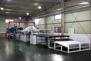 PVC Spinneret Carpet Production Line
